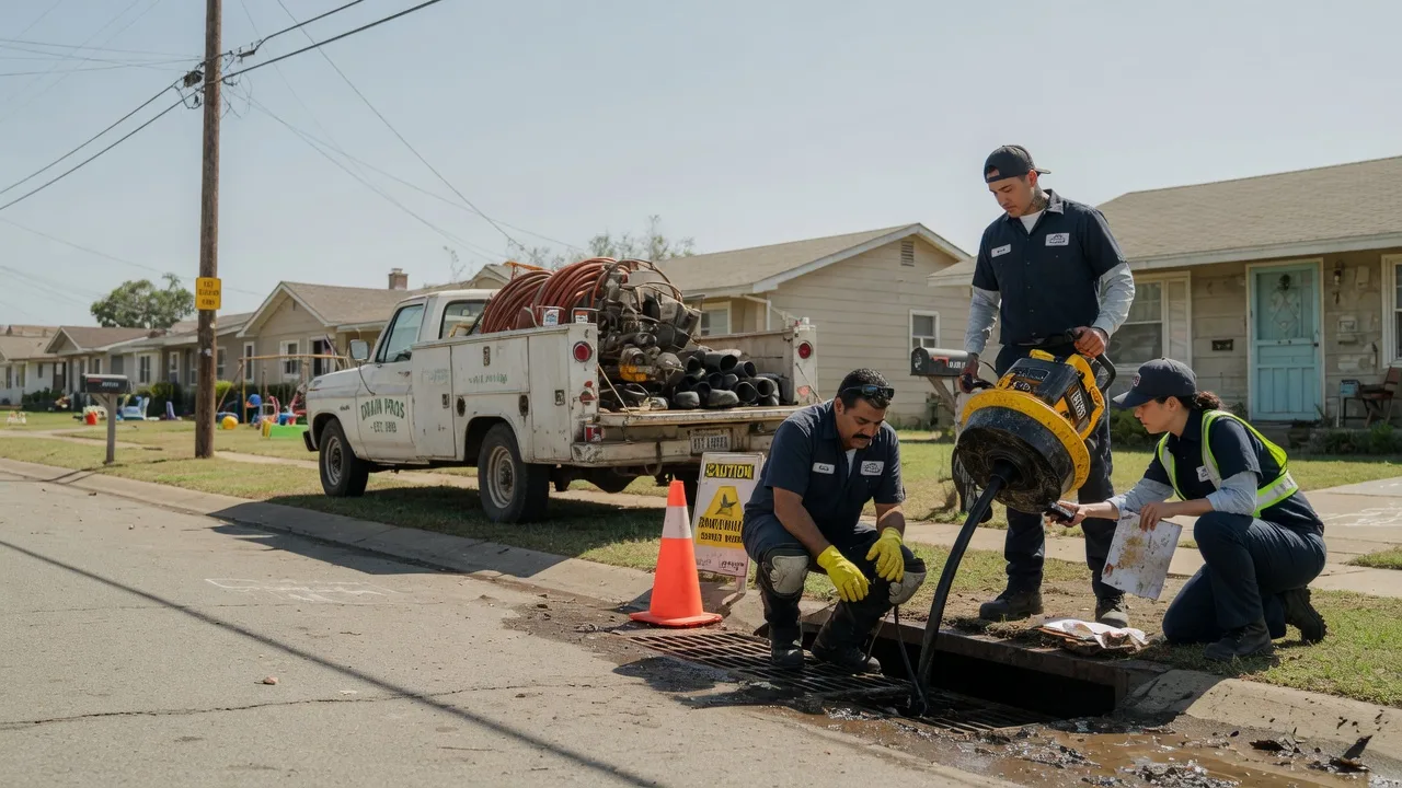 Drain Cleaning in Loraine, TX near me